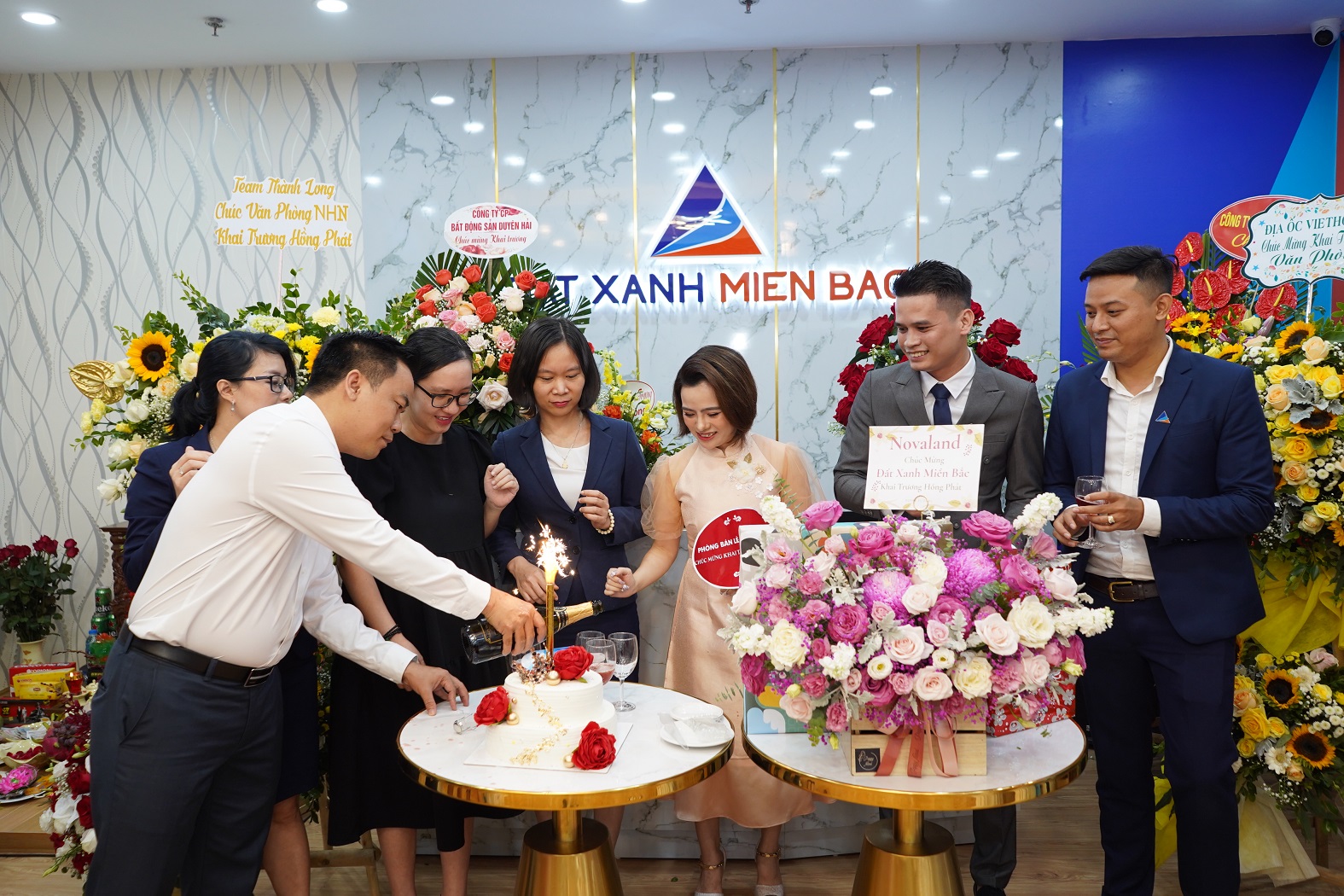 Đất Xanh Miền Bắc khai trương văn phòng Sàn Nam Hà Nội