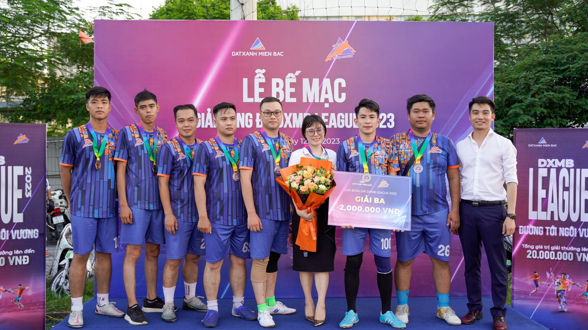 BẾ MẠC GIẢI BÓNG ĐÁ DXMB LEAGUE 2023