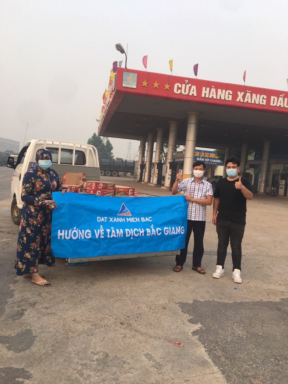 Đất Xanh Miền Bắc hướng về Bắc Giang chung tay đẩy lùi Covid-19