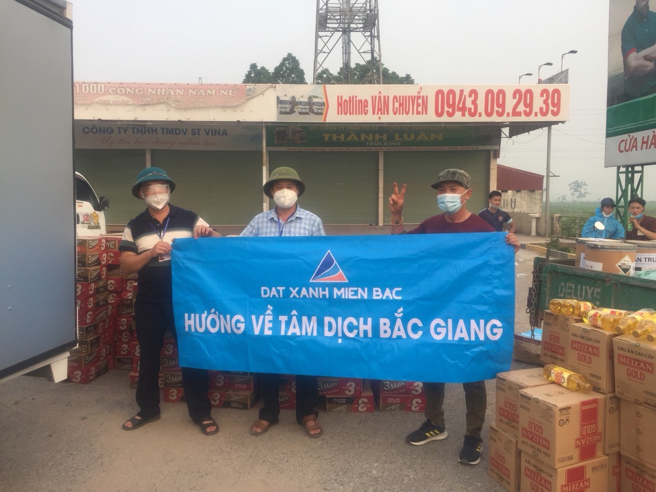 Đất Xanh Miền Bắc hướng về Bắc Giang chung tay đẩy lùi Covid-19