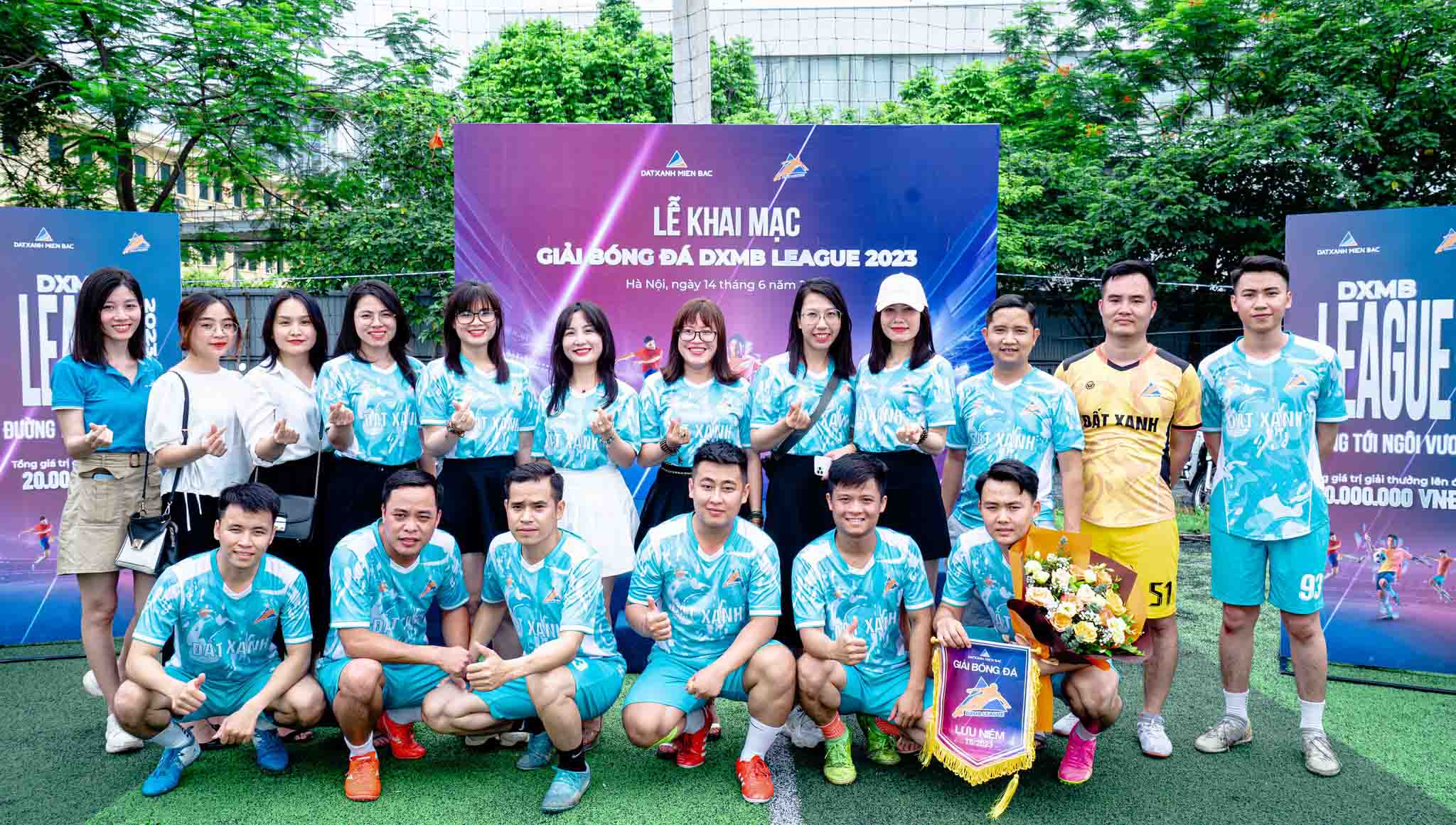 Khai mạc giải bóng đá Đất Xanh Miền Bắc League 2023