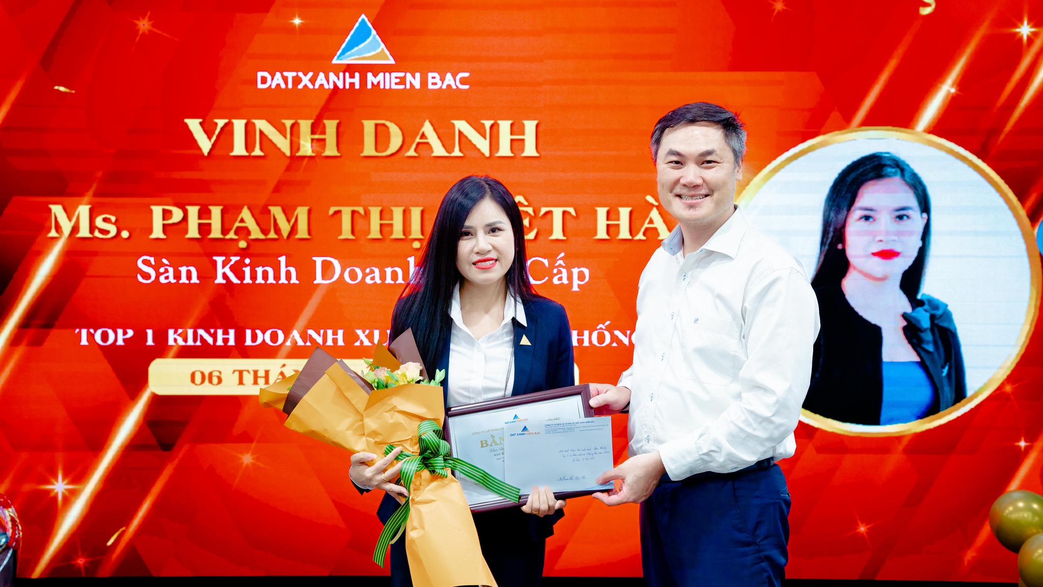 Vinh danh sàn, đội nhóm kinh doanh xuất sắc nhất 6 tháng đầu năm 2023 – hệ thống Đất Xanh Miền Bắc