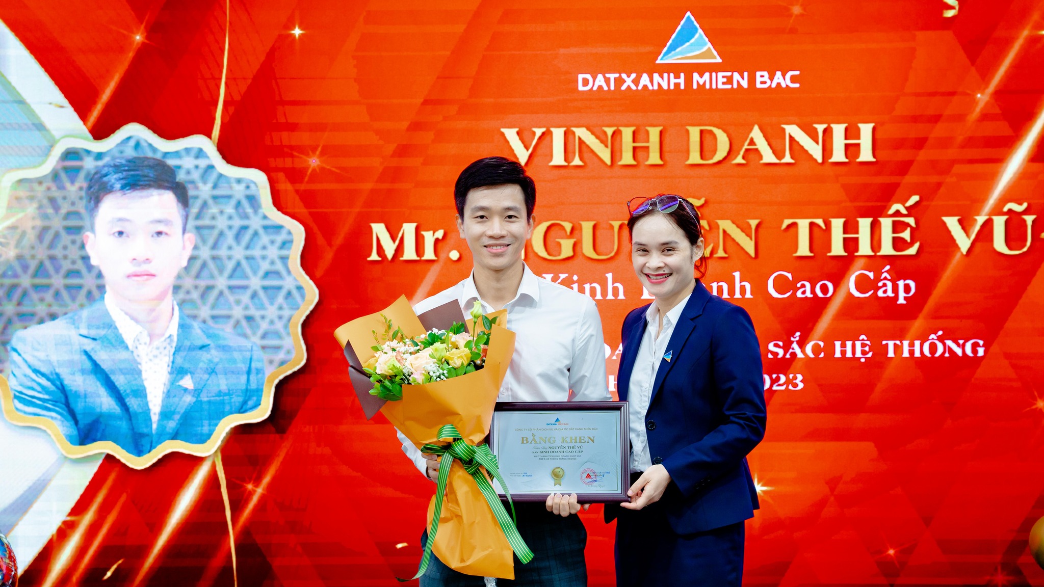 Vinh danh sàn, nhân viên kinh doanh xuất sắc tháng 6/2023 – hệ thống Đất Xanh Miền Bắc