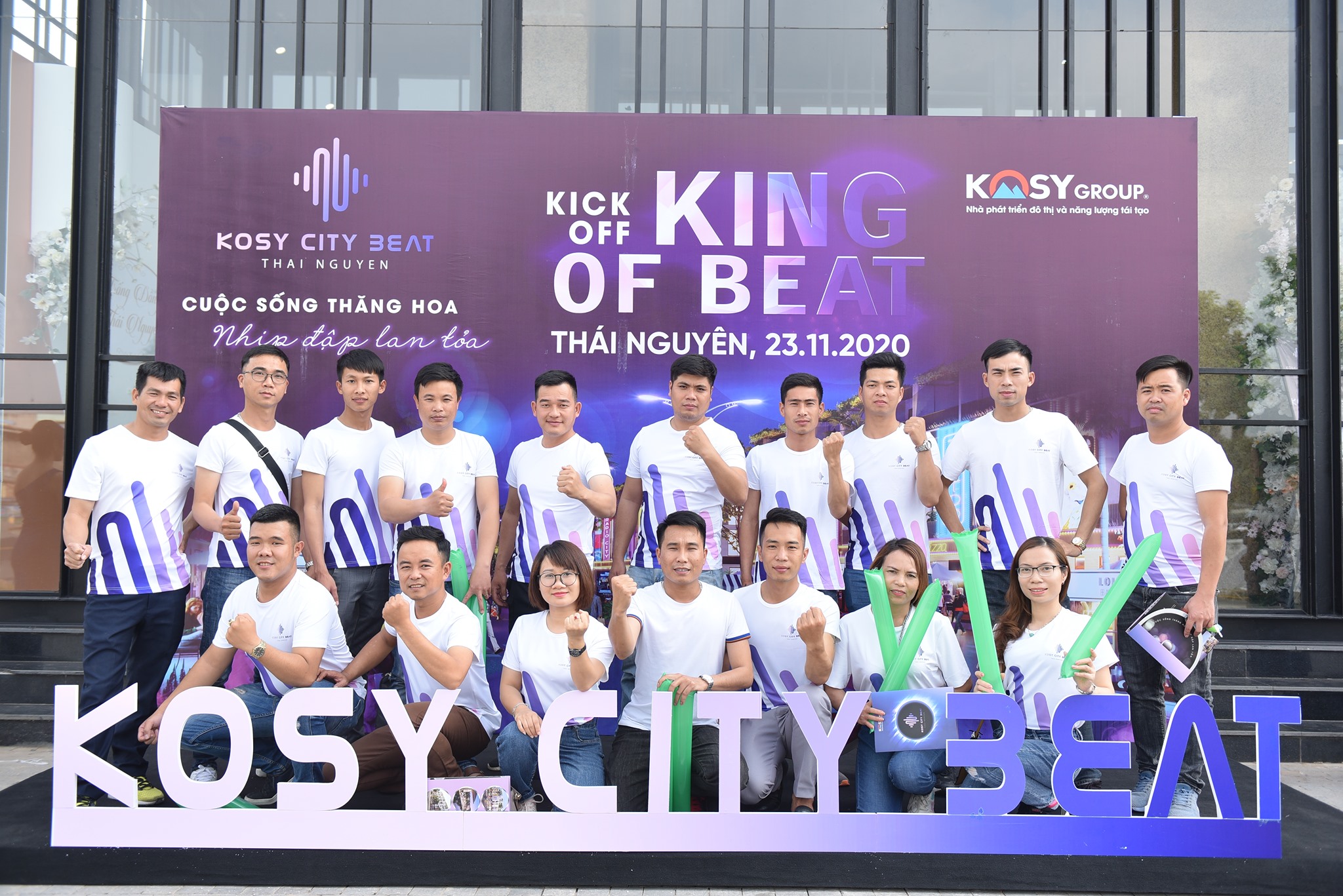 Lễ Kick-Off dự án Kosy City Beat Thai Nguyen 23/11/2020