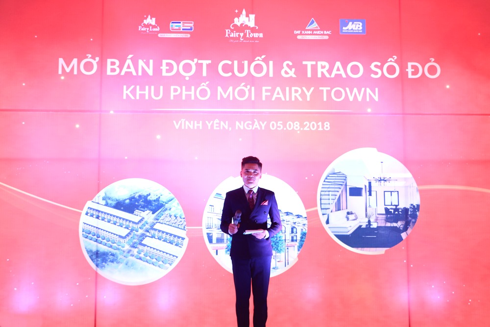 Mở bán đợt cuối & trao sổ đỏ khu phố mới Fairy Town 05/08/2018