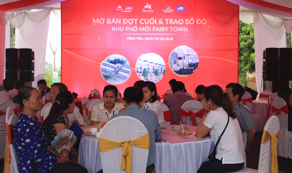 Mở bán đợt cuối & trao sổ đỏ khu phố mới Fairy Town 05/08/2018