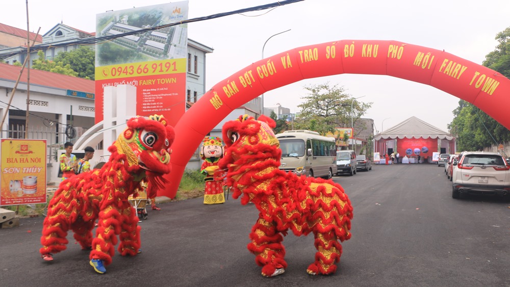 Mở bán đợt cuối & trao sổ đỏ khu phố mới Fairy Town 05/08/2018